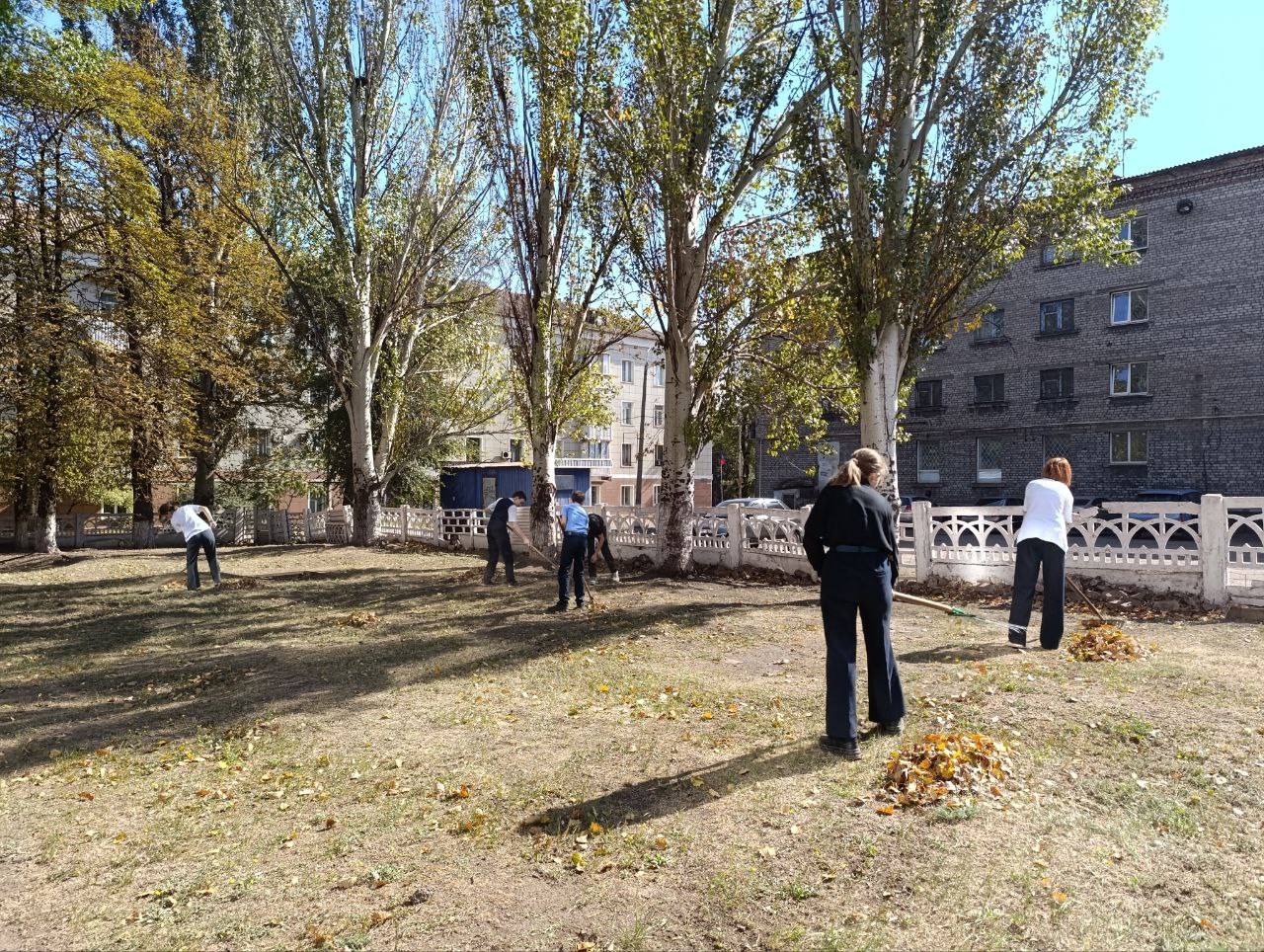 Акция &amp;quot;Чистый двор&amp;quot;.